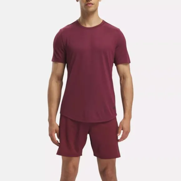 Tops & T-shirts^Reebok ActivChill+DreamBlend T-Shirt ClassicMaroon