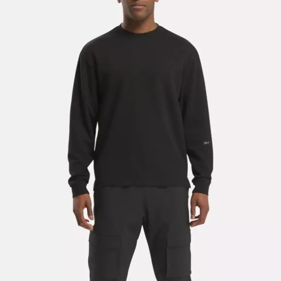 Tops & T-shirts^Reebok Active Collective Long Sleeve T-Shirt Black