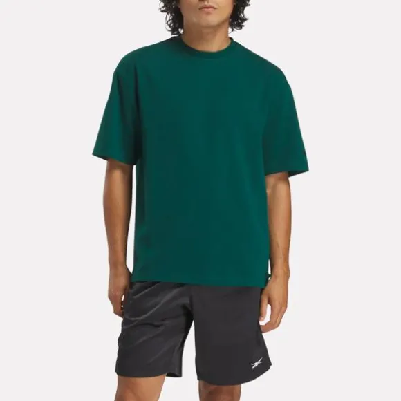 Tops & T-shirts^Reebok Active Collective Short Sleeve T-Shirt CollegiateGreen