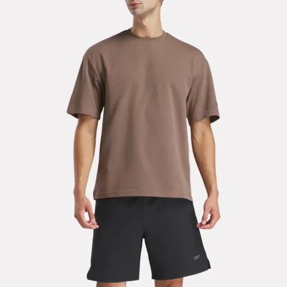 Tops & T-shirts^Reebok Active Collective Short Sleeve T-Shirt UtilityBrown