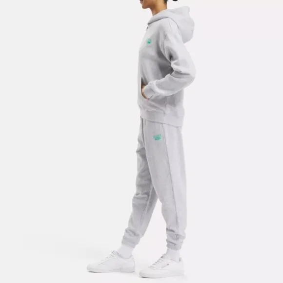 Hoodies & Sweatshirts^Reebok Archive Evolution Hoodie LightGreyHeather