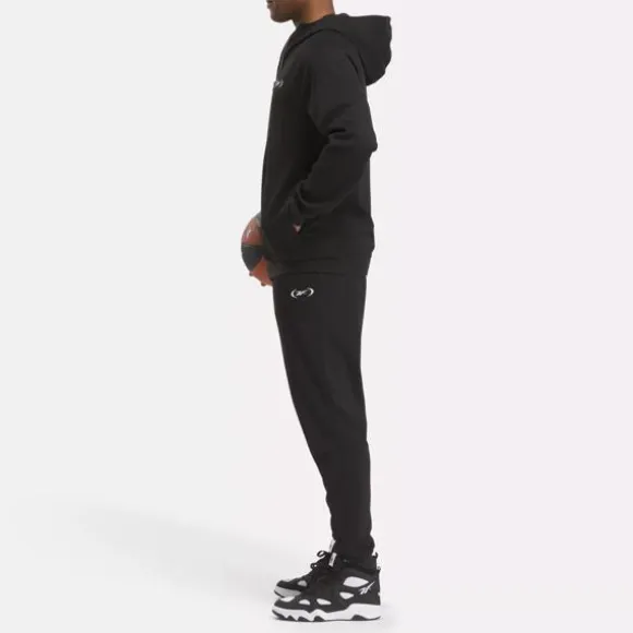 Hoodies & Sweatshirts | Trending: 90’s Classics^Reebok Basketball Full-Zip Hoodie Black