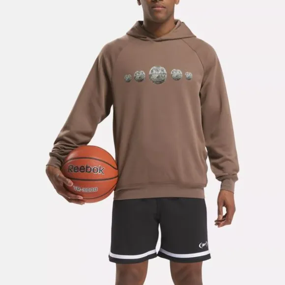 Hoodies & Sweatshirts | Trending: 90’s Classics^Reebok Basketball Hoodie UtilityBrown