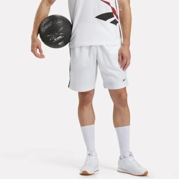 Shorts | Trending: 90’s Classics^Reebok Basketball Satin and Mesh Shorts White