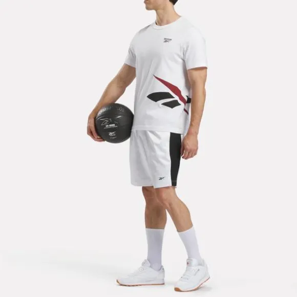 Shorts | Trending: 90’s Classics^Reebok Basketball Satin and Mesh Shorts White