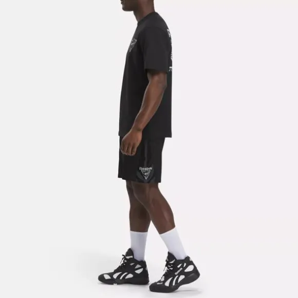 Tops & T-shirts^Reebok Basketball Seasonal Graphic T-Shirt Black