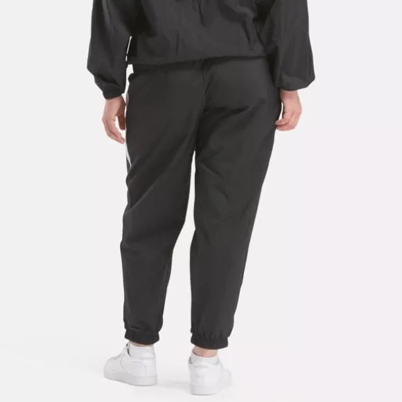 big_vector_woven_pants_plus_size_2.webp Plus Size (1x-4x) | Pants & Sweatpants^Reebok Big Vector Woven Pants (Plus Size) Black