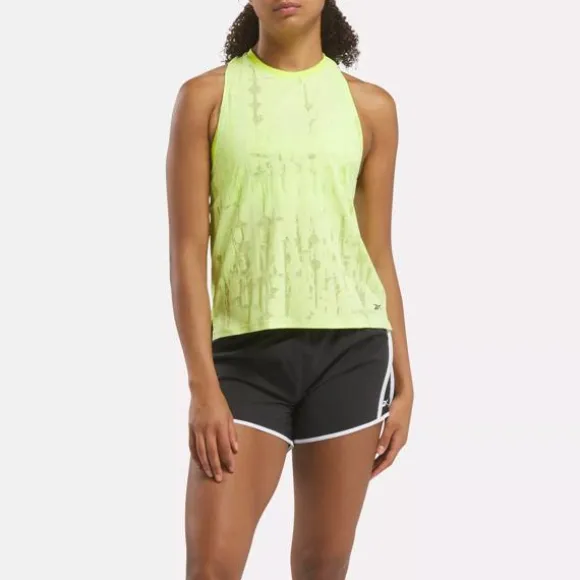 Tops & T-shirts^Reebok Burnout Tank AcidYellow