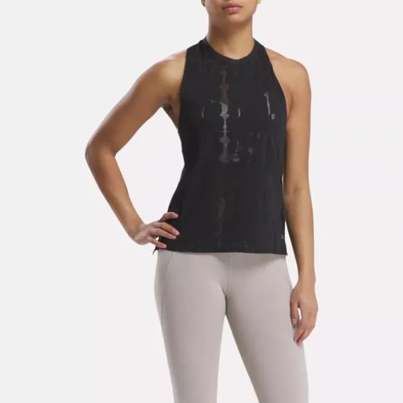 Tops & T-shirts^Reebok Burnout Tank Black