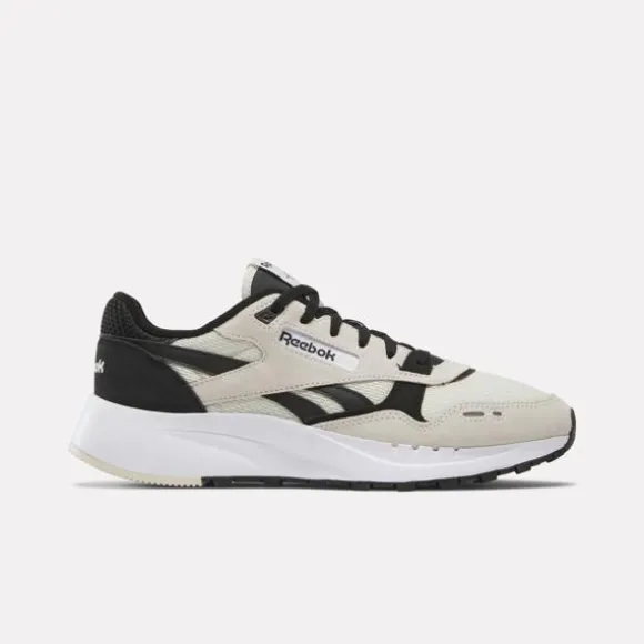 Shoes Under $100 | Classics^Reebok Classic Leather 2400 Running Shoes VintageChalk/Sand/Black