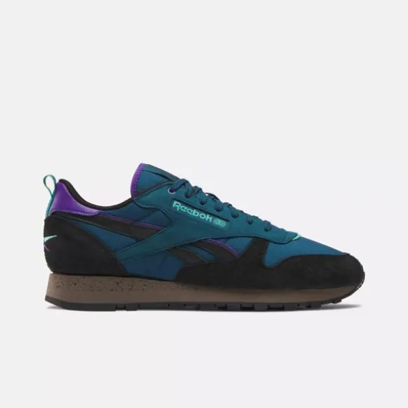 Classics | Classics^Reebok Classic Leather Shoes EscapeBlue/Black/UtilityBrown