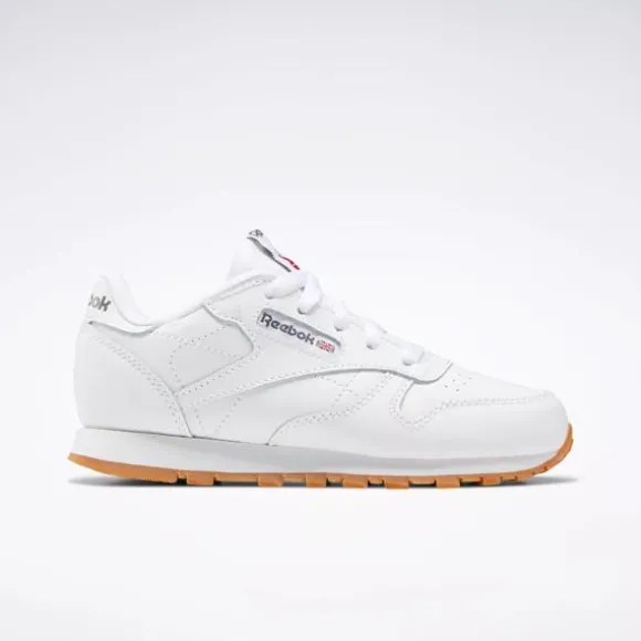 Little Kids' Shoes (sizes 10.5k-3)^Reebok Classic Leather Shoes - Preschool White