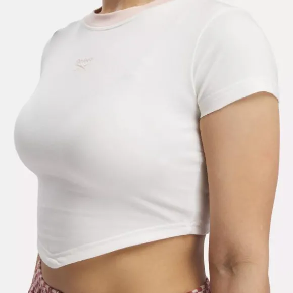 classics_baby_tshirt_6.webp Tops & T-shirts | Trending: 90’s Classics^Reebok Classics Baby T-Shirt Chalk