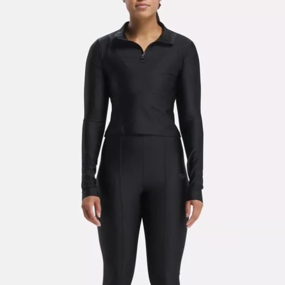 classics_quarterzip_3.webp Tops & T-shirts | Trending: Matching Sets^Reebok Classics Quarter-Zip Black