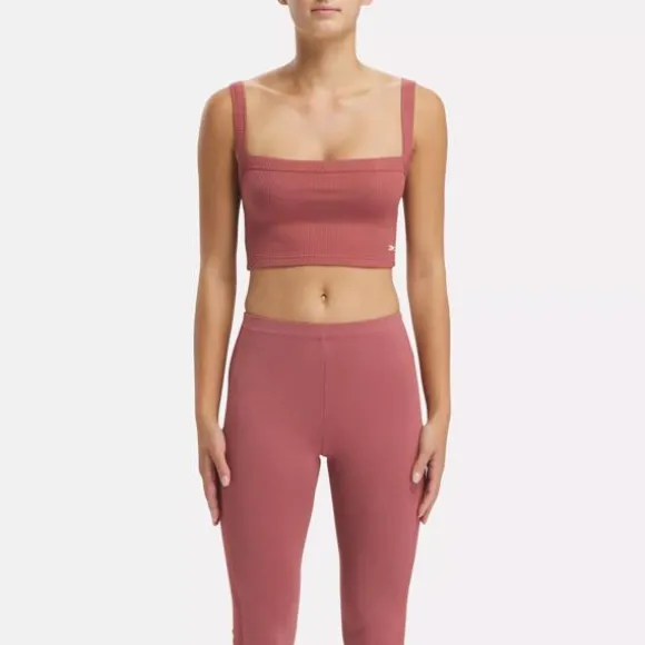 Tops & T-shirts^Reebok Classics Square-Neck Cami Top SedonaRose