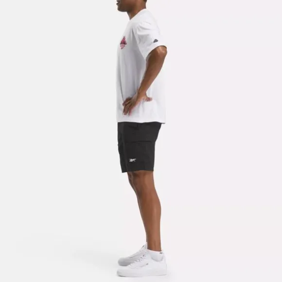 Shorts | Trending: 90’s Classics^Reebok Classics Uniform Woven Cargo Shorts Black