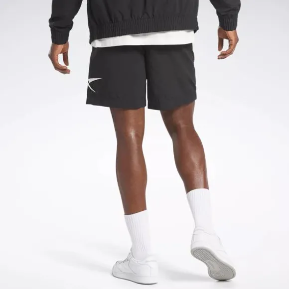 classics_vector_woven_shorts_2.webp Shorts | Shorts^Reebok Classics Vector Woven Shorts Black