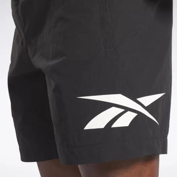 classics_vector_woven_shorts_3.webp Shorts | Shorts^Reebok Classics Vector Woven Shorts Black