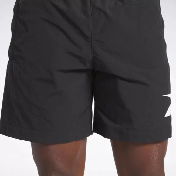 classics_vector_woven_shorts_5.webp Shorts | Shorts^Reebok Classics Vector Woven Shorts Black