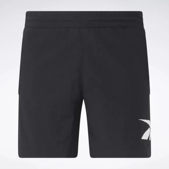 classics_vector_woven_shorts_6.webp Shorts | Shorts^Reebok Classics Vector Woven Shorts Black
