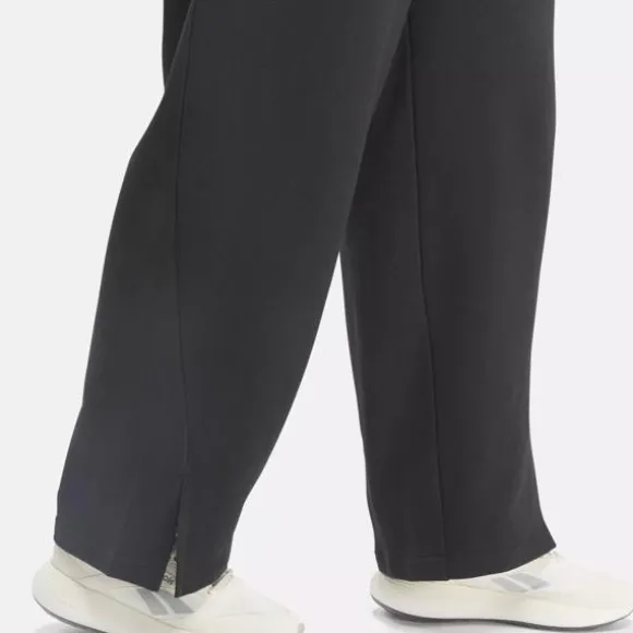 classics_wide_straight_leg_pants_plus_size_5-2.webp Plus Size (1x-4x) | Pants & Sweatpants^Reebok Classics Wide Straight Leg Pants (Plus Size) Black