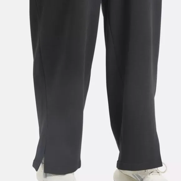 classics_wide_straight_leg_pants_plus_size_6-2.webp Plus Size (1x-4x) | Pants & Sweatpants^Reebok Classics Wide Straight Leg Pants (Plus Size) Black