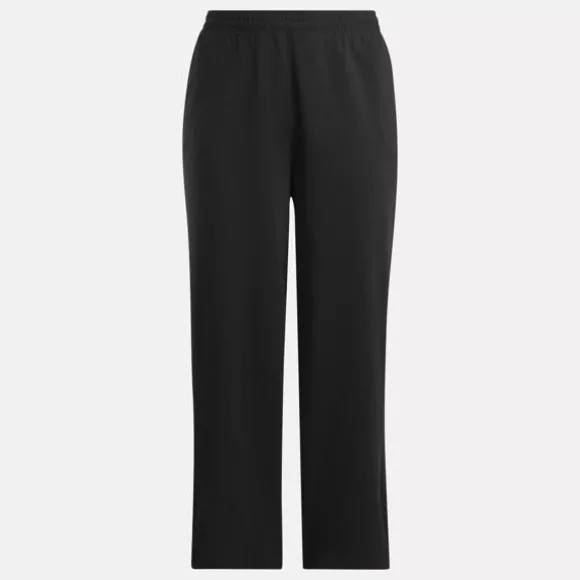 classics_wide_straight_leg_pants_plus_size_7-2.webp Plus Size (1x-4x) | Pants & Sweatpants^Reebok Classics Wide Straight Leg Pants (Plus Size) Black