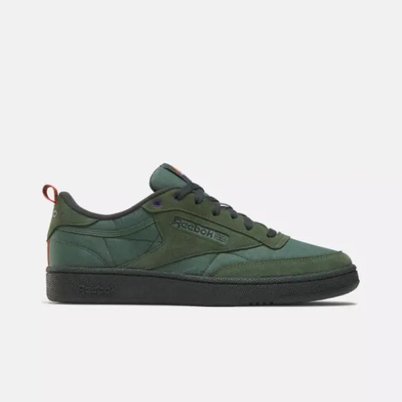 Classics | Classics^Reebok Club C 85 Shoes EscapeGreen/Grey6/PumpOrange