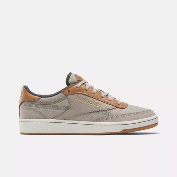 Trending: 90’s Classics | Trending: 90’s Classics^Reebok Club C 85 Vintage Shoes Ash/Chalk/TrekGreen