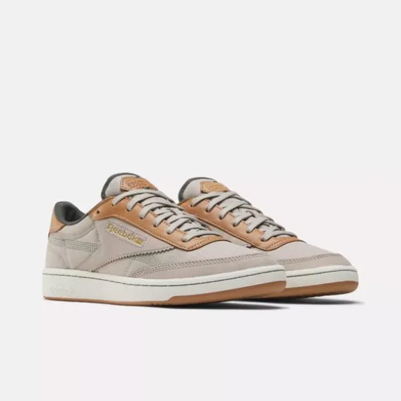 Trending: 90’s Classics | Trending: 90’s Classics^Reebok Club C 85 Vintage Shoes Ash/Chalk/TrekGreen