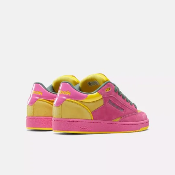 club_c_bulc_shoes_5-1.webp Classics | Trending: 90’s Classics^Reebok Club C Bulc Shoes TruePink/AlwaysYellow/ClayYellow