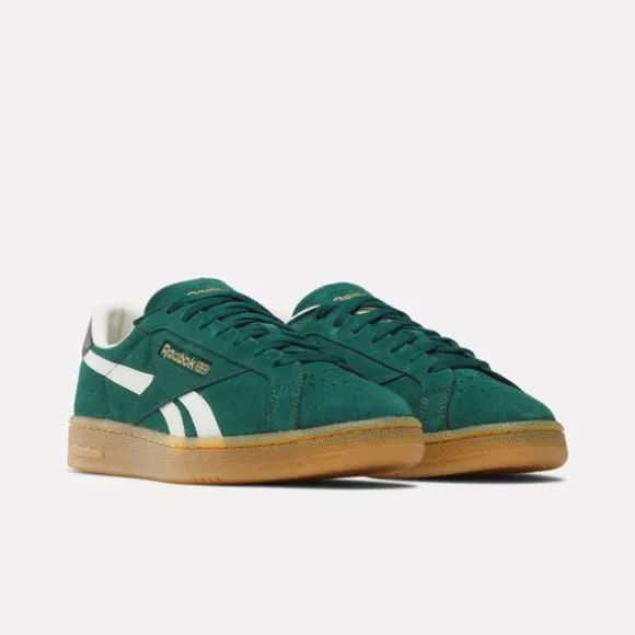 Shoes Under $100 | Classics^Reebok Club C Grounds UK Shoes CollegiateGreen/Black/Gum