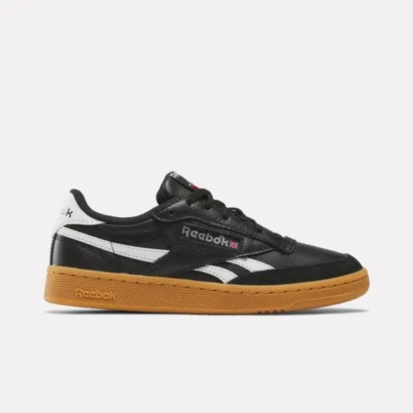 Shoes Under $100 | Classics^Reebok Club C Revenge Vintage Shoes Black/White/Gum
