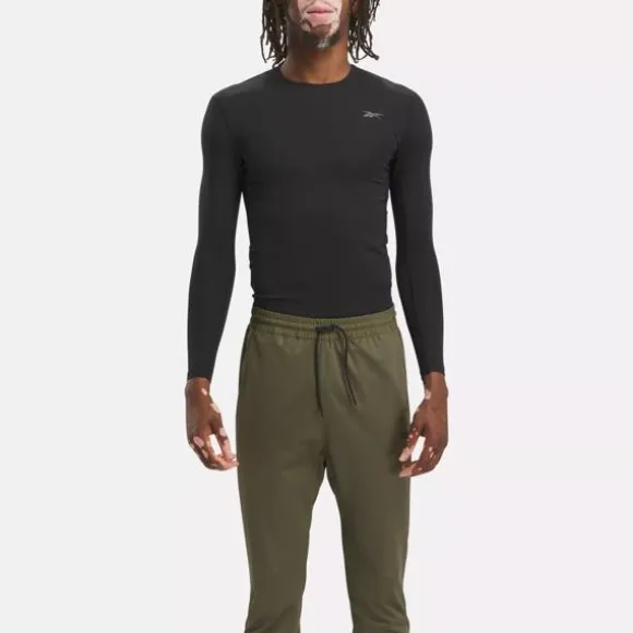Tops & T-shirts^Reebok Compression Long Sleeve T-Shirt Black