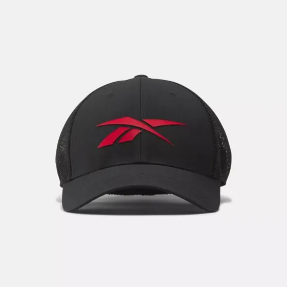 Hats & Gloves | Hats & Gloves^Reebok Elite Cap Blackw/RedLogo