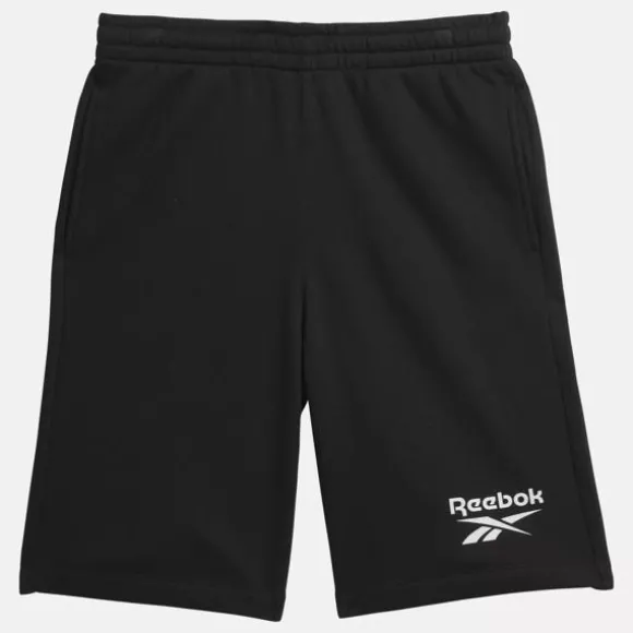 Little Kids' Clothing (sizes 4-7) | Little Kids' Shoes (sizes 10.5k-3)^Reebok Fleece Shorts - Big Kids BLACK
