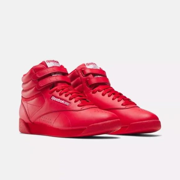Shoes Under $100^Reebok F/S Hi Women's Shoes VectorRed/VectorRed/FtwWht