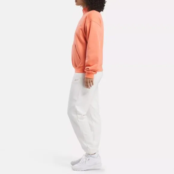 Jackets | Hoodies & Sweatshirts^Reebok ID Energy Fleece Midlayer Top SuperchargedCoral