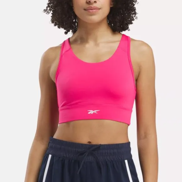 Sports Bras^Reebok ID Train High-Support Bra BoldPink