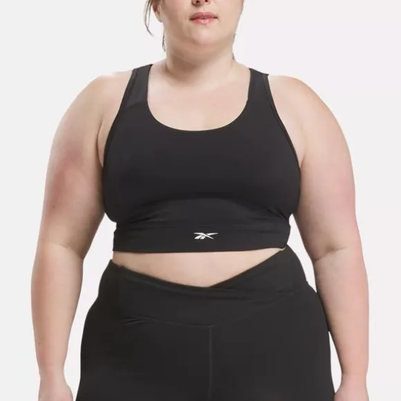 Plus Size (1x-4x) | Sports Bras^Reebok ID Train High-Support Bra (Plus Size) NightBlack
