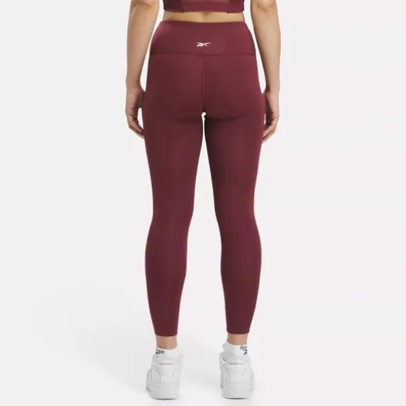 id_train_mesh_leggings_2.webp Pants & Sweatpants | Leggings & Tights^Reebok ID Train Mesh Leggings ClassicMaroon