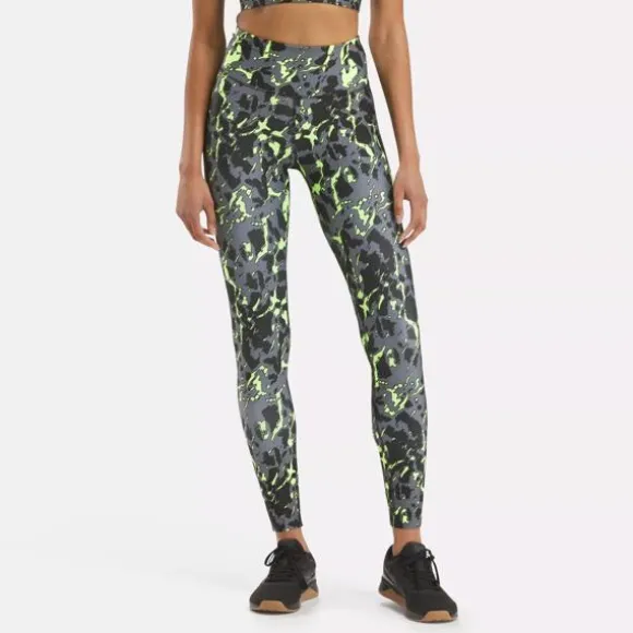 Sports Bras | Pants & Sweatpants^Reebok ID Train Printed Leggings Black