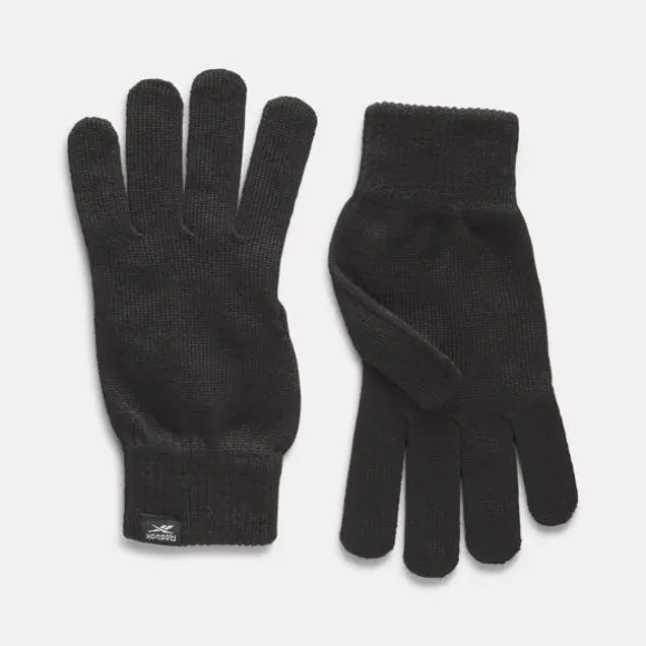 Hats & Gloves | Hats & Gloves^Reebok Knit Glove Unlined Black