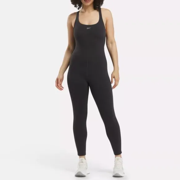 Pants & Sweatpants^Reebok Lux 7/8 Bodysuit Black