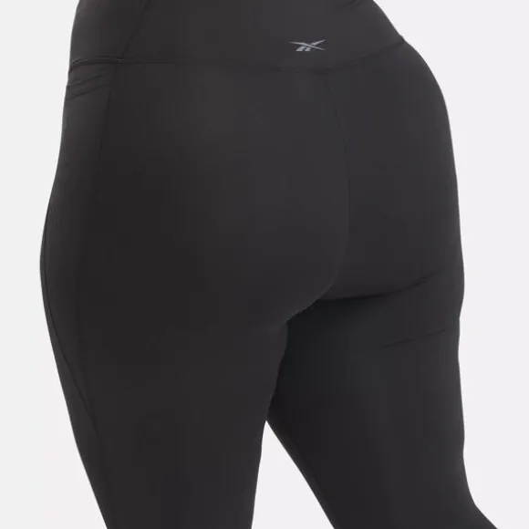 lux__leggings_plus_size_4.webp Pants & Sweatpants | Leggings & Tights^Reebok Lux 3/4 Leggings (Plus Size) Black