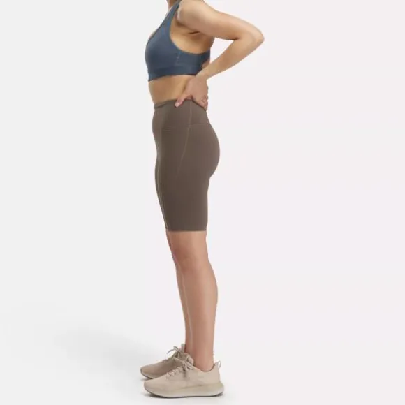 Shorts | Leggings & Tights^Reebok Lux High-Rise Bike Shorts Grout