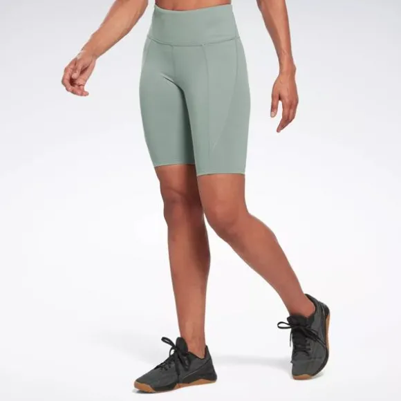 Shorts | Leggings & Tights^Reebok Lux High-Rise Bike Shorts 9" HarmonyGreen