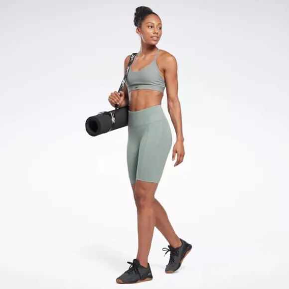 Shorts | Leggings & Tights^Reebok Lux High-Rise Bike Shorts 9" HarmonyGreen
