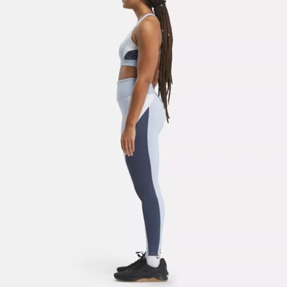 Pants & Sweatpants | Leggings & Tights^Reebok Lux High-Rise Colorblock Leggings