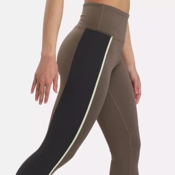 lux_highrise_colorblock_leggings_6-4.webp Pants & Sweatpants | Leggings & Tights^Reebok Lux High-Rise Colorblock Leggings Grout